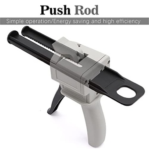 Pistola de pegamento manual de grado industrial AB de dos componentes con tubo mezclador de bayoneta de 100 ml y boquilla de pegamento 1:1 para bricolaje - Product Image 4