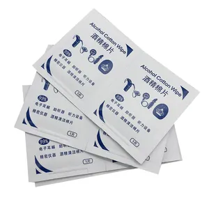 Sterile nicht gewebte medizinische Alkohol Prep Pad 70% Isopropyl Telefon Bildschirm Clean Wipes