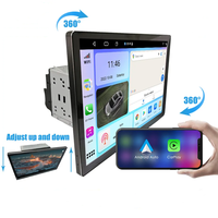 13.1 pouces Double Din voiture stéréo 2 Din Android autoradio lecteur MP5 Autoradio Audio voiture lecteur DVD navigation & gps écran rotatif