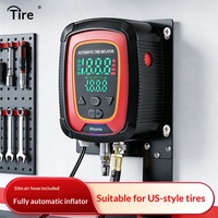 [Prix direct usine] Compresseur de pneus métallique entièrement automatique avec pression préréglée, gonflage et dégonflage automatiques, pour moto et voiture