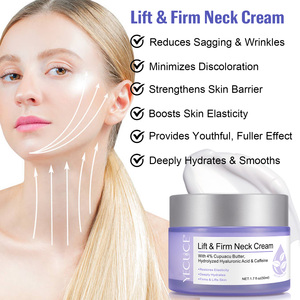 Nhãn hiệu riêng tự nhiên hữu cơ thuần chay cổ Kem làm sáng chống nhăn và chảy xệ làm săn chắc cổ kem cho cằm đôi - Product Image 4