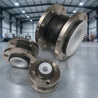 Soufflet en caoutchouc de grand diamètre doublé de PTFE sur mesure DN1200