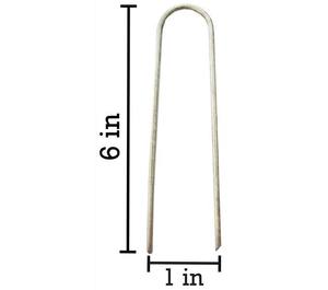 हेबेई जिन्शी फैक्ट्री 150 मिमी लंबी कृत्रिम टर्फ पिन गैल्वेनाइज्ड लैंडस्केप गार्डन स्टेक्स - Product Image 4