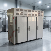 Congélateur rapide industriel Mr Frio à 3 portes, facile à utiliser, -40/-80°C, en acier inoxydable 304, compresseur Tecumseh, 1800L, 45 plateaux