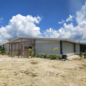 กรงชั้นบ้านไก่โครงสร้างเหล็กดีไซน์ทันสมัยสำหรับฟาร์มสัตว์ปีกไก่ - Product Image 3