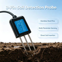 Système de surveillance du pH du sol LoRaWAN, dispositif IoT en temps réel de haute précision (0,1 pH) pour la surveillance agricole des vergers et des fermes