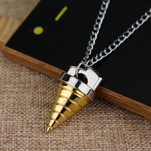 Collar y Llavero <span class=keywords><strong>de</strong></span> Aleación con Colgante <span class=keywords><strong>de</strong></span> Diseño Anime Gurren Lagann <span class=keywords><strong>Simon</strong></span>'s Core Drill para Decoración - Product Image 4