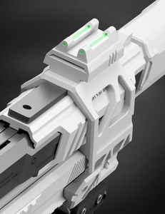 Nylon metallo montato aria Soft Shot Gunner automatico M416 ragazzi carica modello pistola giocattoli bambini - Product Image 2