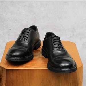 Producto en Oferta - Nuevo Modelo de Zapatos de Vestir Formales para Boda y Oficina, de Cuero Vacuno Genuino, Cómodos para Negocios - Product Image 6