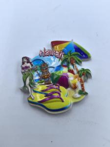 Modern Guangdong Wedding Holiday Back School Customized Irregular Shape Reusable <b>Fridge</b> Magnet Souvenir Sticker for Home Office - Product Image 3