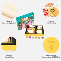 Jeu de société éducatif de logique de multiplication personnalisé OEM, imprimé, écologique, ensemble complet avec sacs de rangement en tissu, jetons numériques et papier