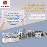 Neue Pampers Baby Pull-up Windel maschine verwendet Säugling I Typ Windel Produktions linie T-Typ Erwachsenen Windel herstellungs maschine