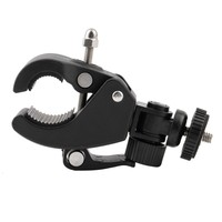 Fahrrad Fahrrad Lenker halterung Clip halter 1/4 "Schraube Stativ klemm halterung Sport kamera halter für GoPro