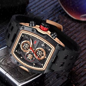 Relojes MINI FOCUS para hombre, cronógrafo de marca superior, reloj de cuarzo de lujo resistente al agua para hombre, relojes de pulsera luminosos con correa de silicona 0473G - Product Image 4