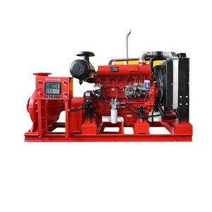 Pompe à incendie extérieure automatique à moteur en fonte à haute pression, ensemble de pompes à incendie en stock XBC avec moteur magnétique - Product Image 1