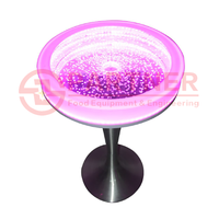 Barre lumineuse à LED Décoration Mobilier Aquarium Table à bulles d'eau et mur à bulles Pour bar/club/pub/restaurant