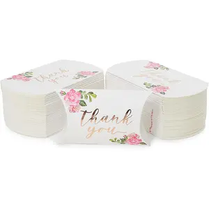 Hot-selling upmarket Wedding Pillow Boxes Rose Gold Foil Thank You Party Favors