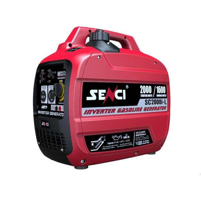 Senci Silent Inverter Generator 2kw Portable Generador Electrico Recoil Start Ultra Quiet Noise Level 60dBA
