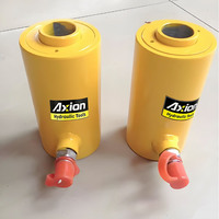 Vérin hydraulique à simple effet RCH-1003 Axion, cylindre creux, capacité 100 tonnes, pression 700 bars, matériau acier