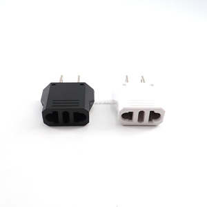 Adaptadores de viaje de 2 pines de Europa a EE. UU. Enchufes de alimentación portátiles Mini convertidores de viaje - Product Image 3
