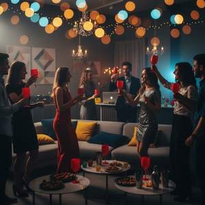 Copas de Vino de Plástico de Colores en Oferta, Copas de Vino de Plástico Elegantes de 16 oz - Product Image 2