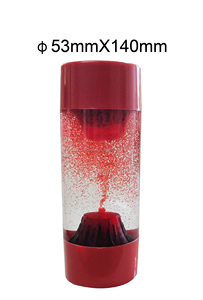 Minuterie de mouvement avec liquide flottant, jouets nouveauté, en acrylique, minuterie Unique pour éviter le flottement, érection volcanique - Product Image 2