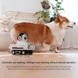 Máy ảnh di động pet360 ai Nâng cấp tự động chụp ảnh thú cưng và máy ảnh phát hiện ghi nhật ký thú cưng tự động quay trở lại sạc trong nhà - Product Image 3
