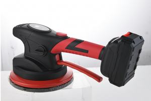 Vibrador Eléctrico para Azulejos con Ventosa, Herramienta Motorizada de Nivelación de Azulejos con 6 Velocidades Ajustables, Ventosas de 150-210 mm, Pantalla Táctil - Product Image 1