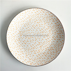 Gran oferta, juego de vajilla de porcelana blanca barata, juego de cena de <span class=keywords><strong>platos</strong></span> de cerámica redondos de restaurante de 7,5 "/10,5" - Product Image 4