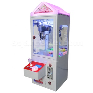 เกมจำลองสำหรับเด็ก ขนาดเล็กพิเศษ สำหรับเล่นสองคน พร้อมเครื่องรับธนบัตร เครื่องอ่านบัตรรางวัล สีขาว มีเสียงเพลง ใช้ได้กับไฟฟ้าทุกแรงดัน - Product Image 4