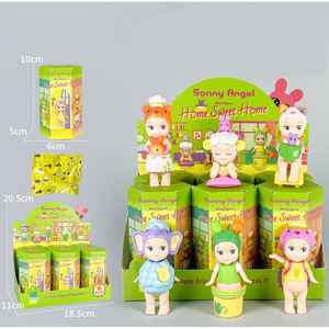 Caja Sorpresa Huaga de Personajes de Dibujos Animados, Mini Figuras de Frutas y Animales, Muñecos Lindos, Regalo para Teléfono, Manualidades - Product Image 1