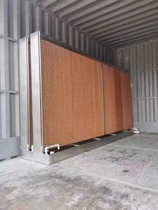 Evaporative <b>Cooling</b> <b>Pad</b> Paper Portable Evaporative Air Louvers Plastic Material - Product Image 5