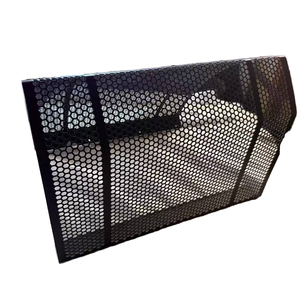 OEM nhà máy màu đen kim loại lưới loa lưới tản nhiệt bao gồm dệt thiết kế phụ kiện cho ngoài trời Hộp âm thanh đóng gói - Product Image 4