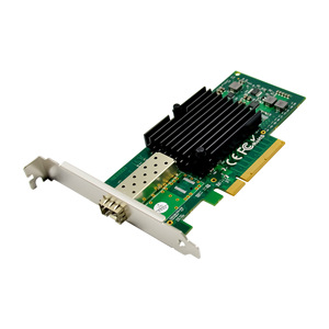 Suqiao Intel máy chủ Card mạng X520-Da1 duy nhất Cổng Quang 10G SFP + 10Gbps sợi quang có dây nội bộ USB Adapter PCI kho - Product Image 1