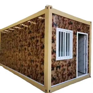 Luxury folding container house Prefabricated flat packaging container house Foldable mobile office space
