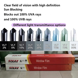 Lámina de Protección Solar para Ventanas de Auto <span class=keywords><strong>Llumar</strong></span> con Protección UV del 99%, Visión Clara HD, Antideslumbrante y Reflectante del Calor - Product Image 3