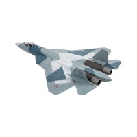 1/72 Su-57 modèle d'avion moderne métal mousse modèle Simulation bombardier alliage combattant nouveauté créative décoration de la maison pour bureau