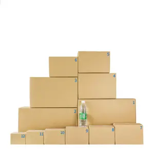 Wholesale factory custom large moving corrugated carton box for packing