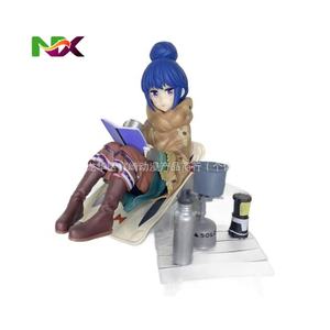 Figurine de luxe <span class=keywords><strong>Yuru</strong></span> Camp Shima Rin, statue d'anime, modèle de camping en plein air, objet de collection, décoration de bureau - Product Image 5