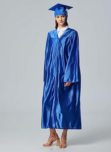 Robe de Cérémonie de Remise des Diplômes 2026 Bleu Royal Brillant avec Toque pour Adulte – Robe de Remise des Diplômes ou Robe de Remise des Diplômes Universitaire - Product Image 6