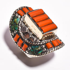 Bijoux en argent sterling 925, bague style boho - Product Image 5