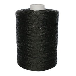 Venta al por mayor 100% algodón DIY tejido a mano muñeca de trapo manta de lana con hilo especial de lentejuelas hilo de fantasía - Product Image 4