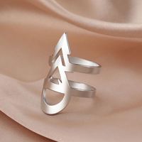 Bagues magiques Myshape pour femmes et hommes, bagues punk en acier inoxydable couleur or, bijoux gothiques sorcellerie, cadeau de la Saint-Valentin 2024