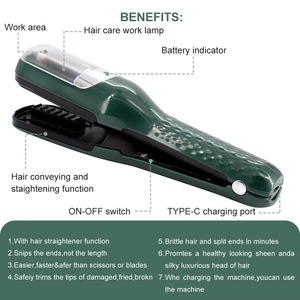 Cortador de pelo de belleza multifunción JayoWade, herramientas de corte de pelo para mujeres, removedor automático de extremos divididos para niñas - Product Image 3