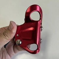 Ascenseur de poitrine réglable en aluminium pour l'escalade, équipement de protection antichute pour le sauvetage et l'aviation, avec équipement d'escalade sur corde