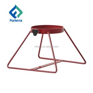 Support de bouteille d'oxygène en acier certifié DOT Support de chariot Support de gaz basse et haute pression Gaz CO2 médical Capacité de poids de 5kg - Product Image 3