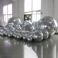 Boules de miroir sphère de miroir gonflable 60cm 80cm 100cm, 200cm grosses boules brillantes décorations gonflables pour la fête de mariage