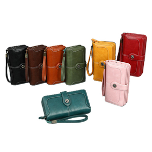 <span class=keywords><strong>Portafoglio</strong></span> lungo da <span class=keywords><strong>donna</strong></span> in pelle sintetica <span class=keywords><strong>blu</strong></span> da <span class=keywords><strong>donna</strong></span> pochette con cerniera graziosa con cinturino da polso portafogli portamonete da <span class=keywords><strong>donna</strong></span> alla moda - Product Image 1