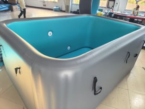 <span class=keywords><strong>Piscine</strong></span> portable d'extérieur pour jardin et terrasse, résistante aux UV et étanche, pour des moments de plaisir en famille cet été - Product Image 3