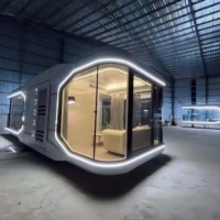Maisons capsules spatiales portables et écologiques personnalisables, pods de vie modulaires innovants pour villa, maison, appartement, usage commercial